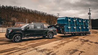 Episode49  FOUND A LOAD IN TENNESSEE . GARBAGE CONTAINERS . NON CDL Hotshot