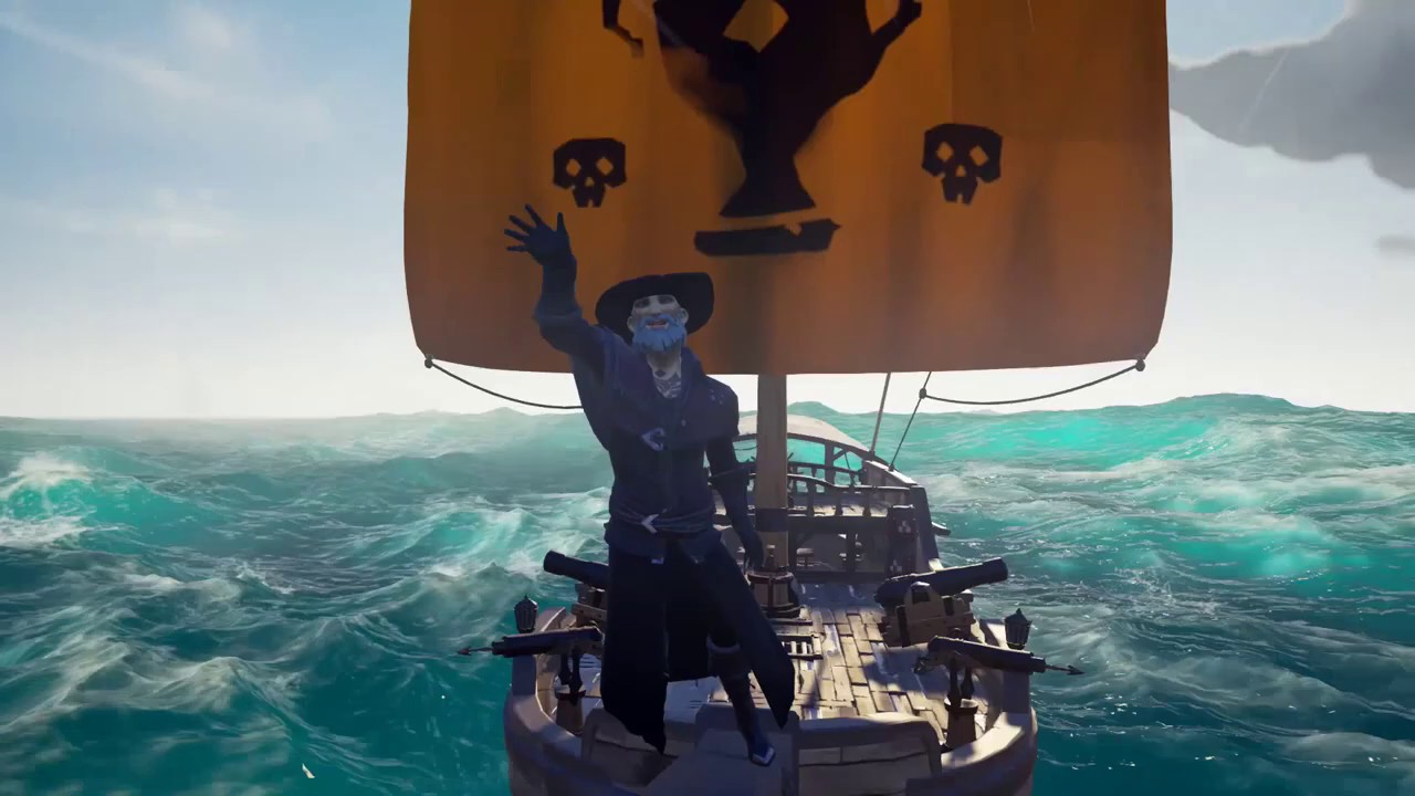 Sea Of Thieves The Crooked Masts Storm Painted Anchor At The Kraken Slayer S Grave Youtube