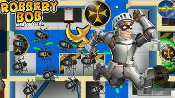 Robbery bob Man Of Steal – Knight Amor Suit and New Tools – Part 2