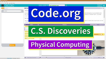 Analog Input Lesson 7.11 Tutorial with Answers Code.org CS Discoveries Physical Computing Unit 6