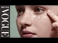 How to use an Eyecream - Vogue's Makeup Tutorials | Vogue Beauty School | British Vogue