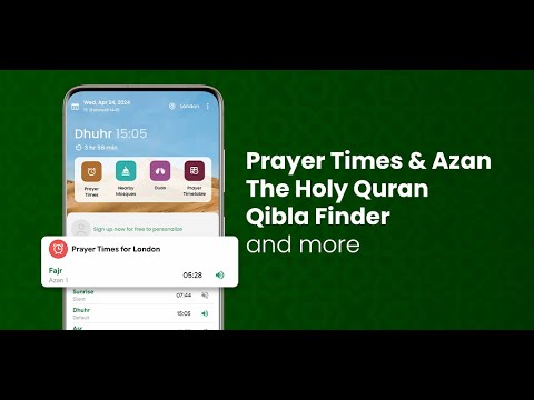 Muslim: Prayer Times, Qibla