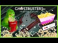 Amc ghost trap ghostbusters frozen empire popcorn bucket  cinemark slimer container unboxing review