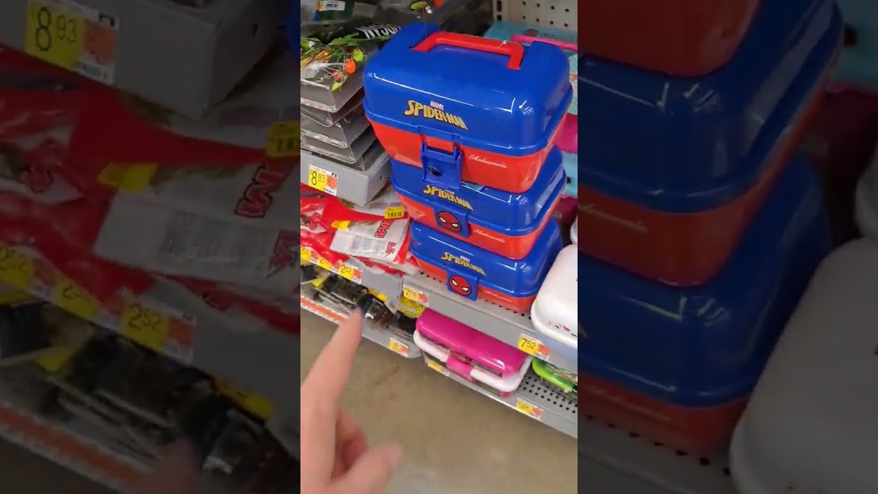 Spider-Man, Black Panther & Other Fishing Poles at Walmart 