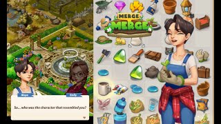 Merge Merge : Merge 2 Game | Colonial Garden Gazebo  | Level 18 | Part 17 screenshot 3