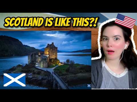 American Girl Reacts: Top 10 Must See Places in Scotland!