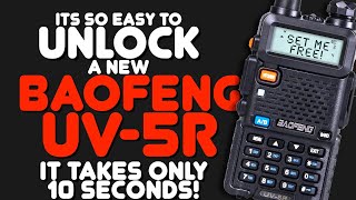 How To Unlock A New Baofeng UV-5R - Easy UV5R Jailbreak To Transmit On More Frequencies screenshot 4