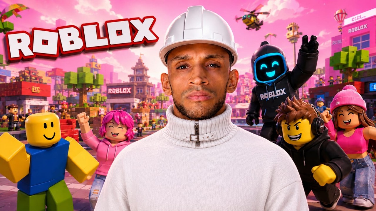 JOGANDO O NOVO ROBLOX