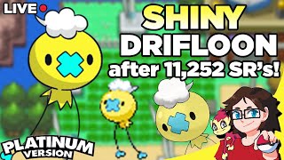 (DTQ #2) [LIVE] Shiny Drifloon after 11,252 SR's in Pokemon Platinum!