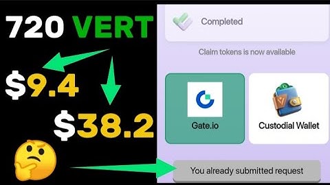 Deposit VERT to BITGET & GATE IO in One video + PRICE PREDICTION | VERTUS LISTING UPDATE |VERT PRICE