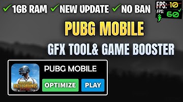 PUBG MOBILE Unlock 90 FPS AND LAG FIX | Game Booster and GFX TOOL | LOW END DEVICE LAG FIX