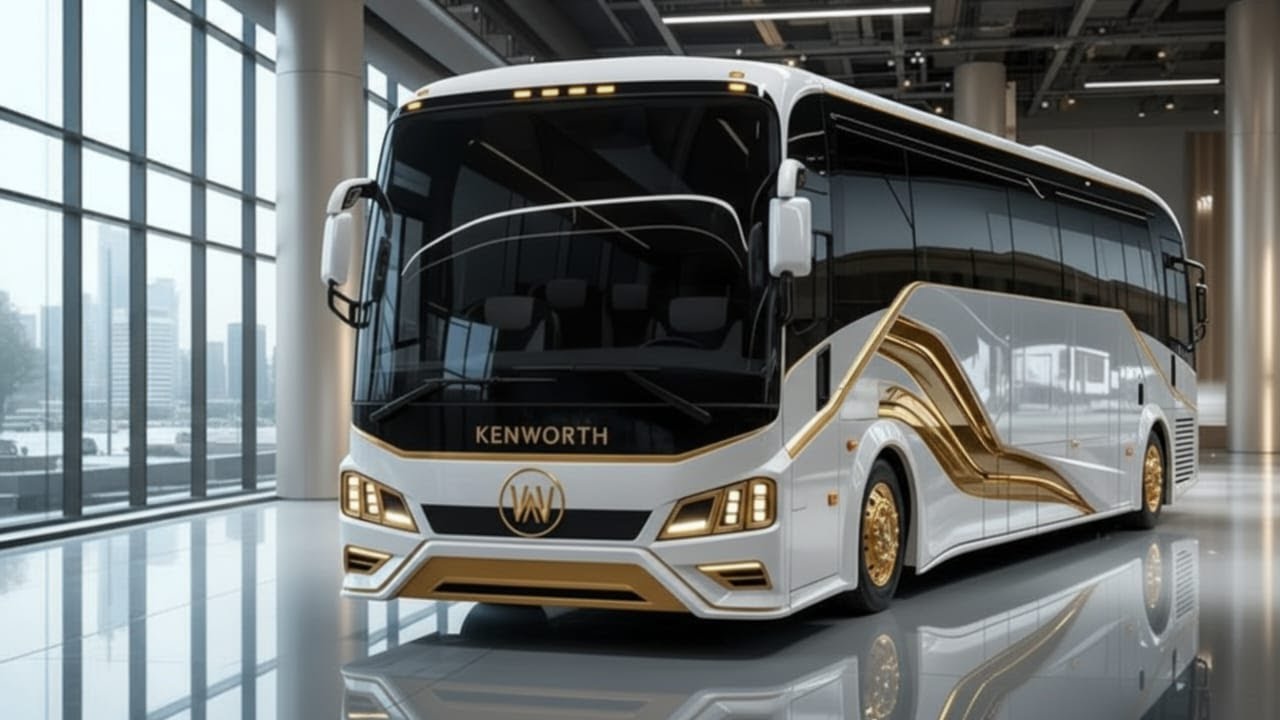 This NEW Kenworth Luxury Bus Just SHOCKED the Whole World! 🚍💰 Ultimate VIP Motorcoach Revealed!”