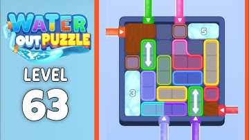Water Out Puzzle level 63 solution