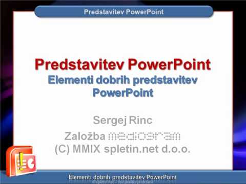 Predstavitev PowerPoint