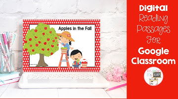 Digital Reading Passages for Google Classroom