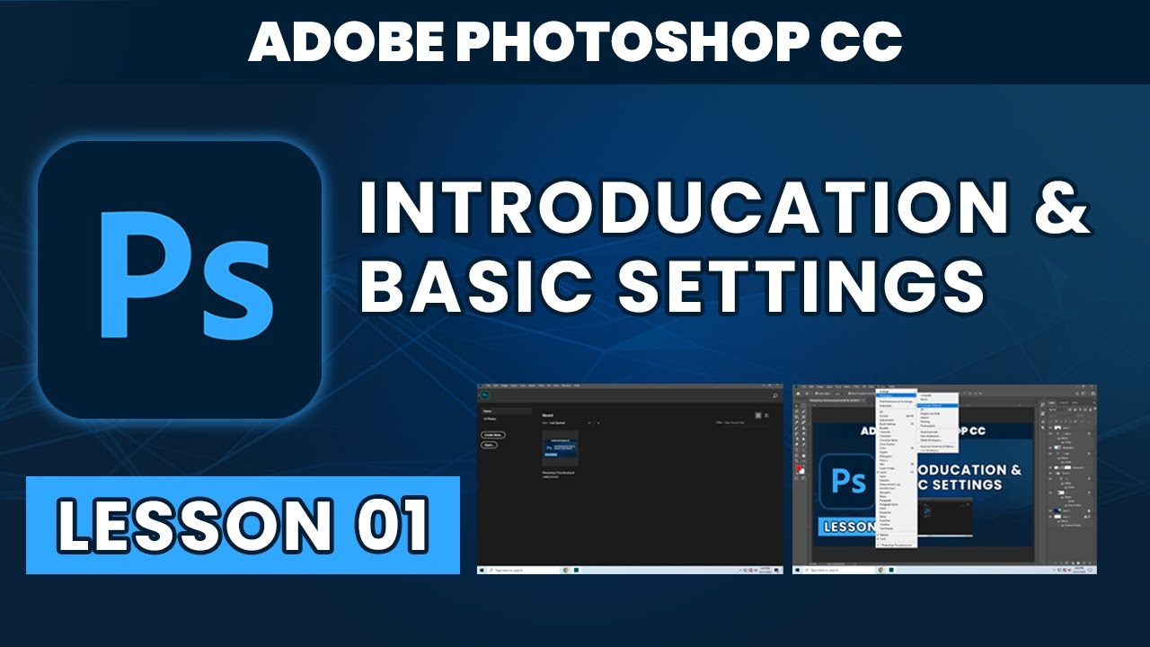 Adobe Photoshop CC for beginners in Nepali | Lesson 01 - YouTube