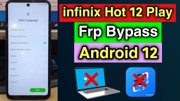 Infinix Hot 12 play (X6816c) Frp bypass Android 12 without PC | All Infinix frp bypass Android 12 |