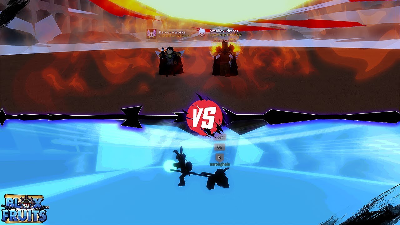 Awakened Ice And Tremor Vs Ope And Awakened Flame Most Chaotic Battle Roblox Blox Fruits Youtube - war blox win the battle roblox