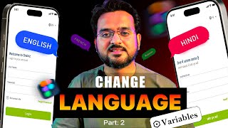Design a Multi Lingual app in Figma | Figma Variable Tutorial Hindi / Urdu Tutorial