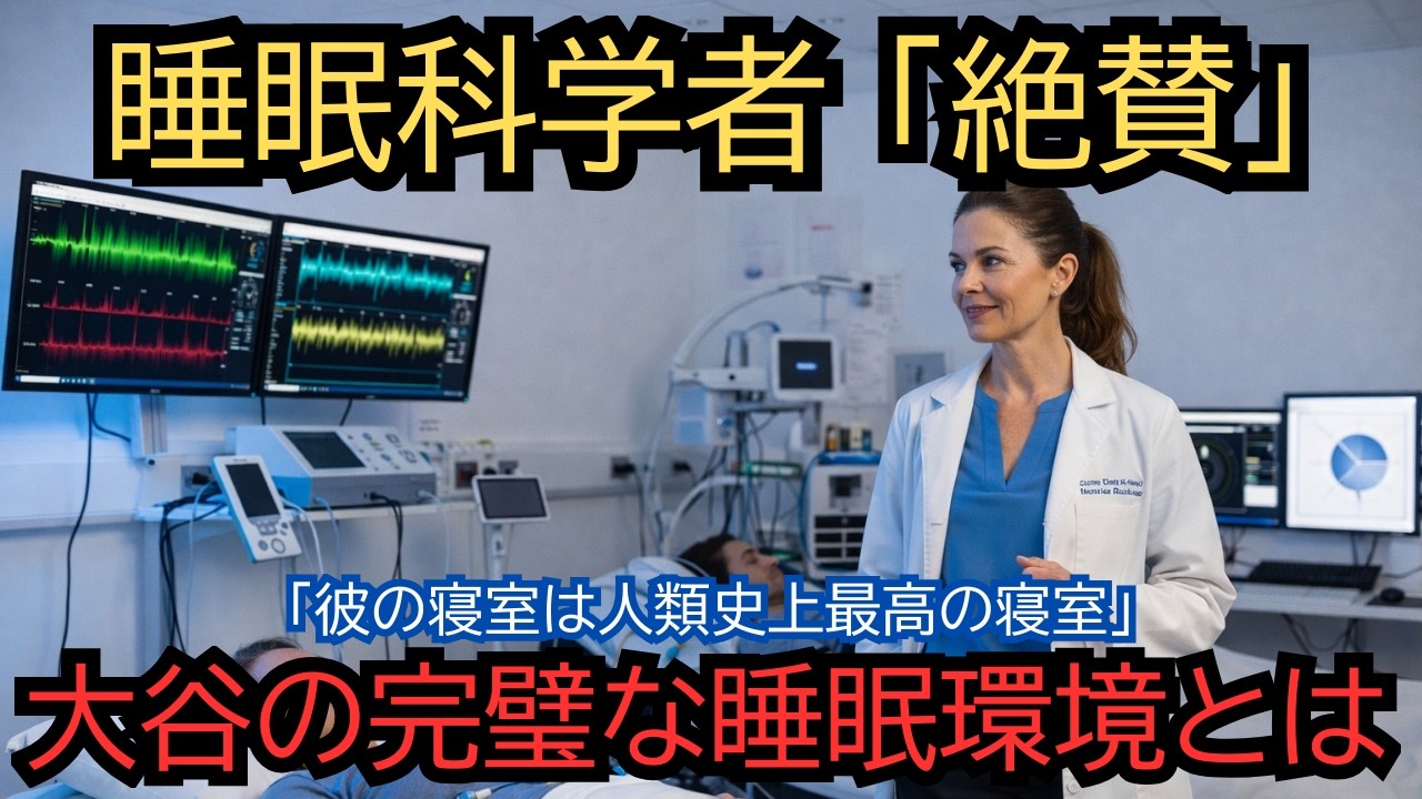 【睡眠環境の極致】「彼の寝室は科学実験室だ」大谷翔平が3億円かけて作った