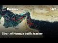 LIVE: Strait of Hormuz traffic tracker