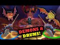 Kill DEMONS by playing DRUMS! Drums Rock VR is AWESOME! Early access gameplay review Oculus Quest 2