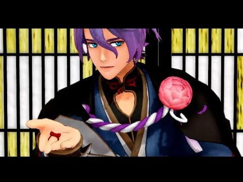 MMD 桃源恋歌 Peach Blossom garden [ 式歌仙兼定 ]