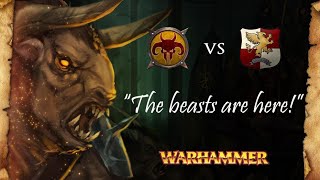 IT'S MAN AGAINST BEAST - The Empire vs The Beastmen - Warhammer Lore - Total War: Warhammer 3