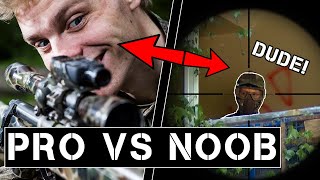 Destroying NOOBS with Sniper Headshots (Painful)