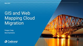 Webinar Gis And Web Mapping Cloud Migration