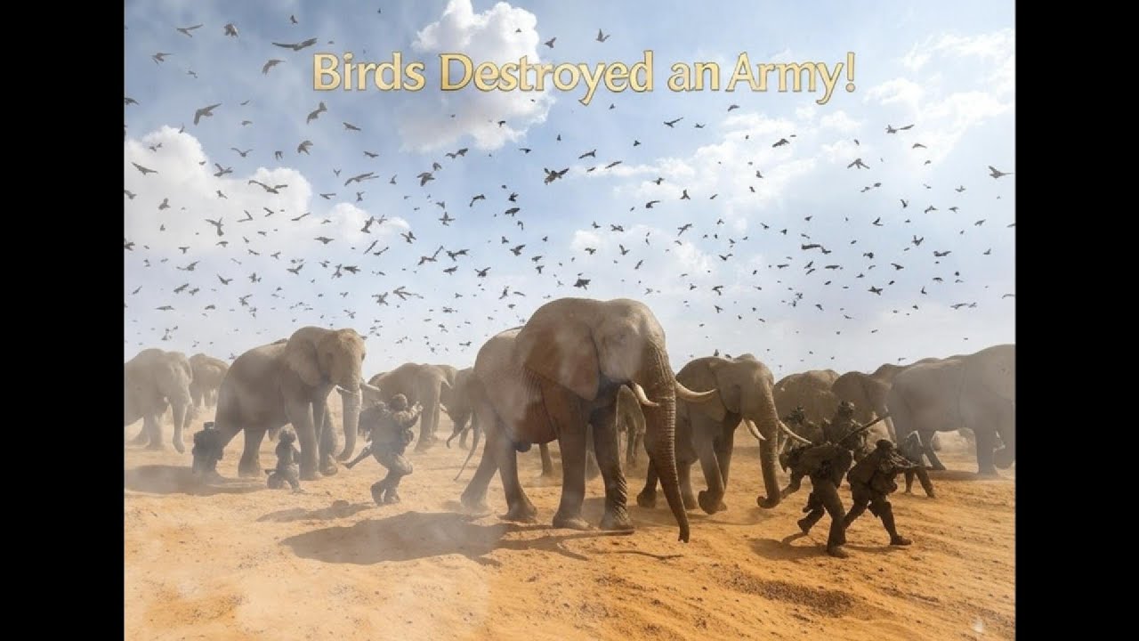Birds Destroyed an Army! Sura Al-Fil: When Allah Sent Birds to Destroy ...