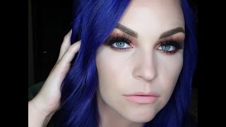 Cranberry Eye Makeup Tutorial - Make Your Blue Eyes Pop