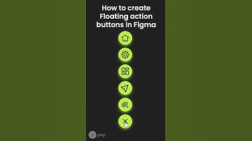 Floating action buttons made easy in #figma  #design #ui
