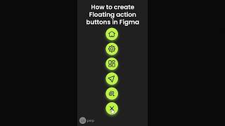 Floating action buttons made easy in #figma  #design #ui