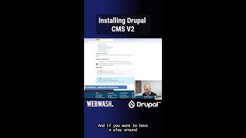 (Part 1) Installing Drupal CMS V2
