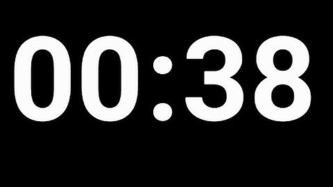 38 SECOND TIMER ⌛⏳ ||