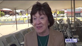 Sen. Collins reacts to U.S. government shutdown