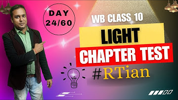 Day 24/60 | Light | Chapter Test | 60 dayz Syllabus ses | Ramadan Tutorial