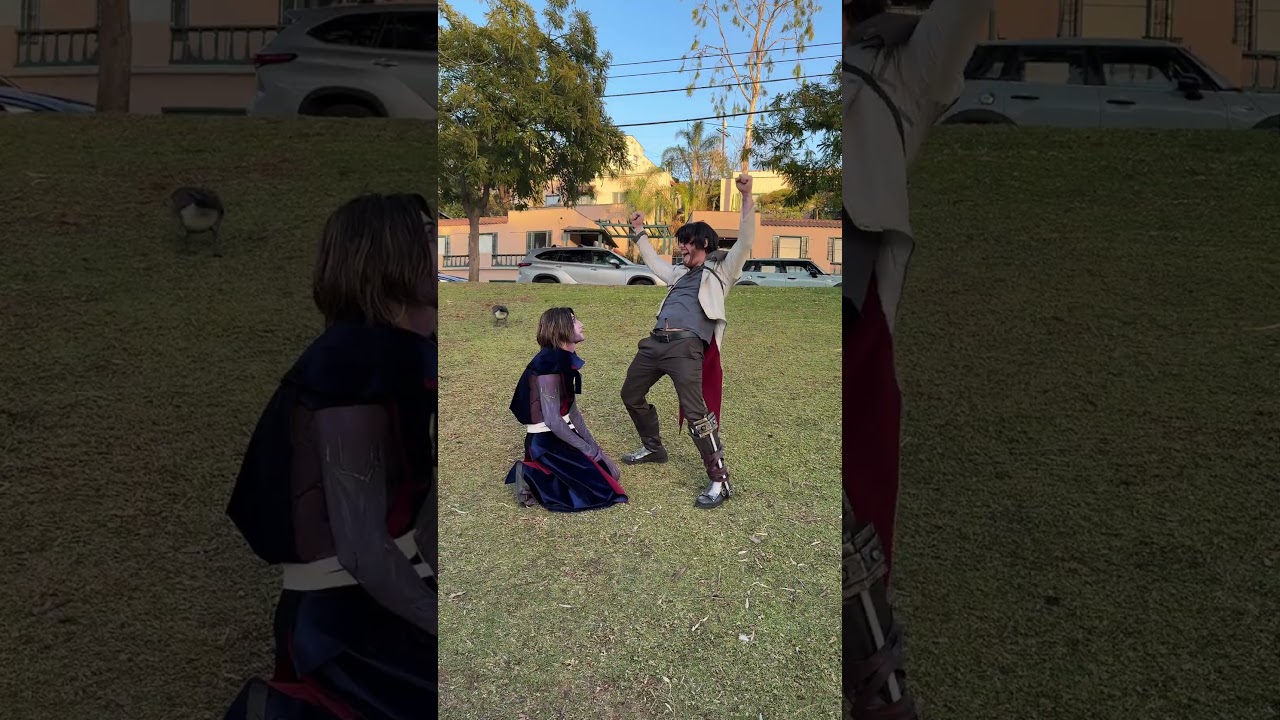 So happy I could recreate oidingus_art beautiful jayvik animation with @bbnomoney  and @WillNeff