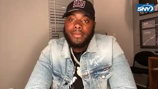 Newly drafted Andrew Thomas talks about joining the Giants | New York Giants | SNY