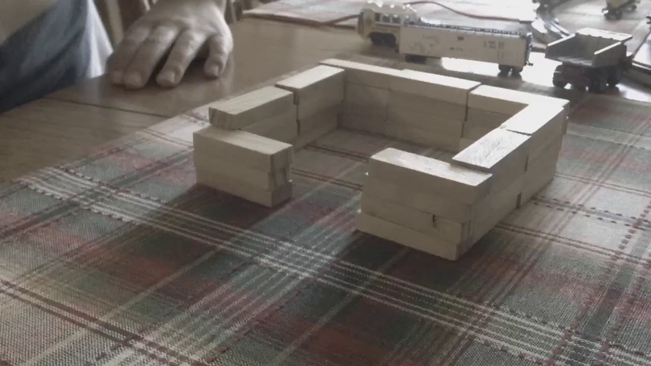 Building different things with Jenga blocks YouTube