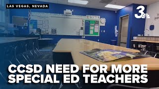 CCSD see record low teacher vacancies, but special ed needs remain