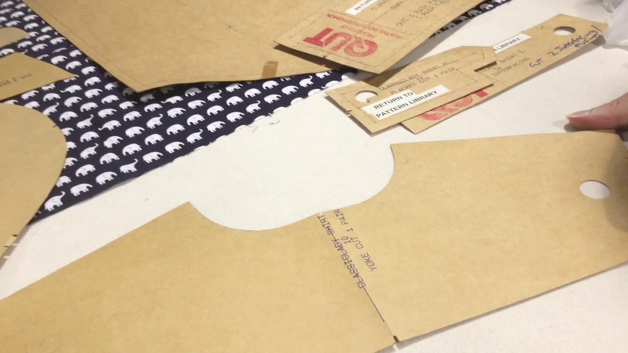 Pattern communication / labelling / notches / grains etc... - YouTube