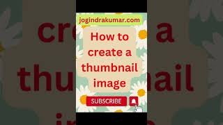 How to create a thumbnail image by using html and css only #html #css #thumbnail #image #shorts