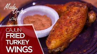 Hey guys! thanksgiving is right around the corner and i decided to
change it up a bit create cajun fried turkey wings. delicious once...