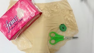 Fems Cotton Feel Wings Sanitary Pad Looks Like