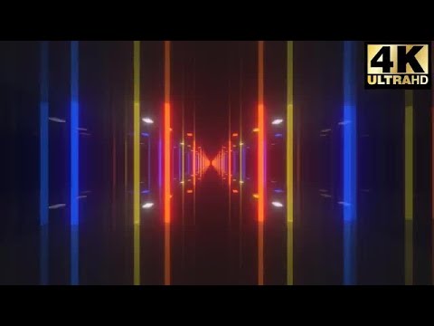 Colorful Neon Corridor Pack Stock Motion Graphics