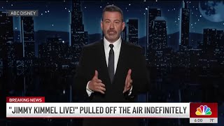 ‘Jimmy Kimmel Live!' pulled off the air ‘indefinitely' over Charlie Kirk joke