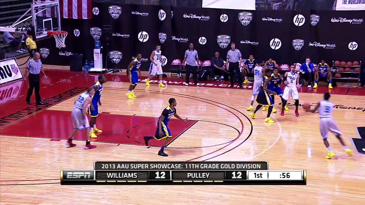 2013 AAU 11th Grade Gold Showcase Semi-Final- Boo Williams vs Howard Pulley