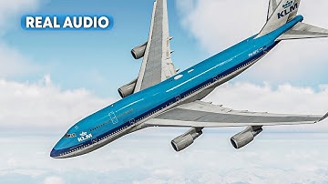 All Engines Shut Down in Mid-Flight | Quadruple Engine Failure Over Alaska (With Real Audio)